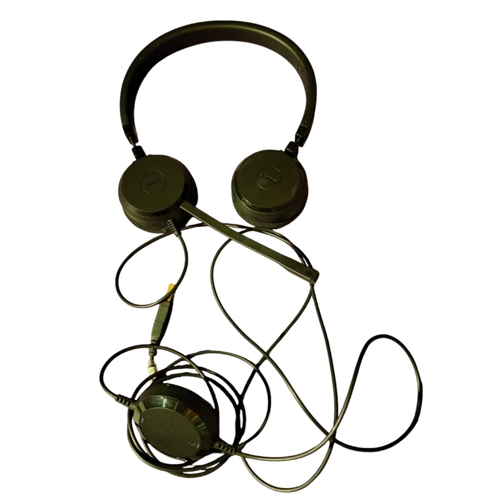 JABRA Evolve HSC016 Stereo USB Headset With Passive Noise Cancellation